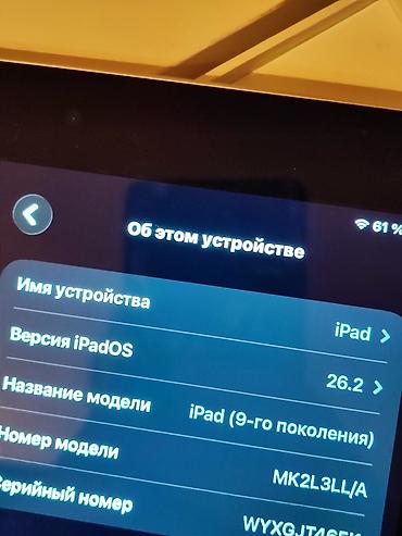 Планшеты: Планшет, Apple, память 64 ГБ, 10" - 11", Wi-Fi, Б/у, цвет - Серебристый — 4