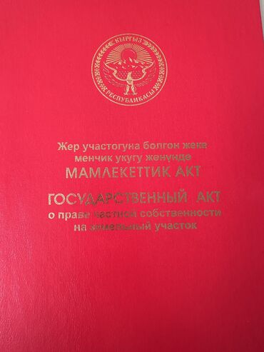 продаю дом в киргизии 1: 18 соток, Для бизнеса, Красная книга, Тех паспорт, Договор купли-продажи