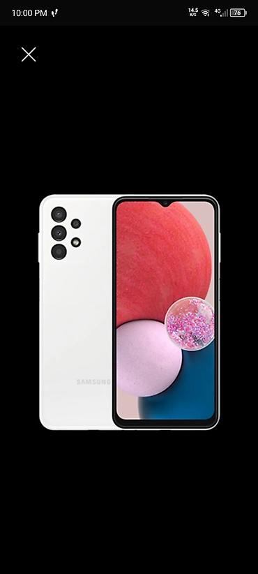 Samsung Galaxy A13, rəng - Ağ, İki sim kartlı lalafo.az -da Samsung Galaxy A13, rəng - Ağ, İki sim kartlı