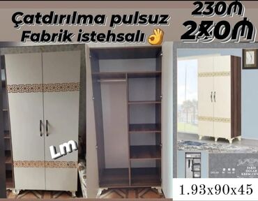 iki qapili dolablar: Шкаф в прихожей, Новый, 2 двери, Распашной, Прямой шкаф, Азербайджан