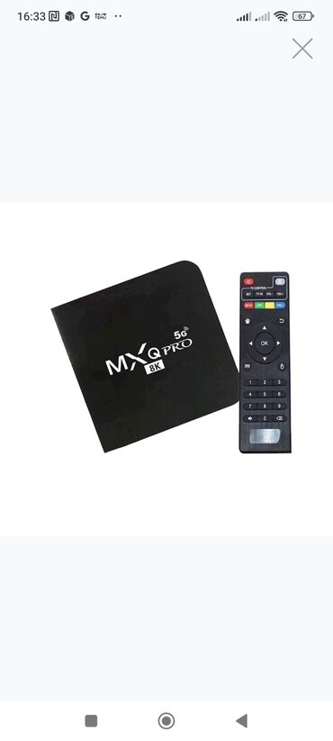 televizoru divara vurmaq ucun: Yeni Smart TV boks TV box 8 GB / 128 GB, Android, Pulsuz çatdırılma