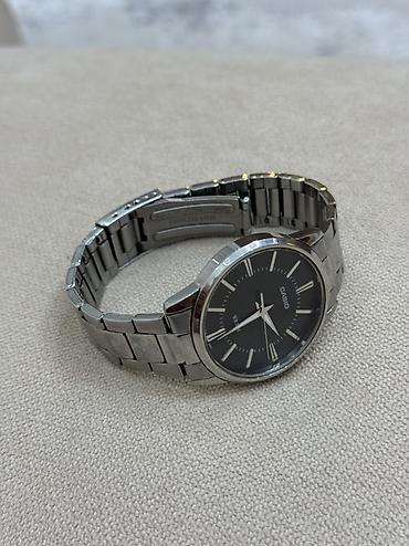кыргыз саат: Классикалык сааттар саат, Casio, Титан, Жапония, Суу өткөрбөөчү, Эркектердики, Колдонулган — 4