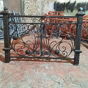 Готовые перила: Готовые перила, Материал: Кованное железо, Для крыльца — 22