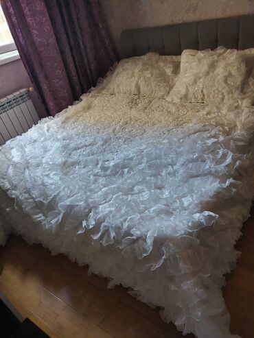 Текстиль: Покрывало Для кровати, цвет - Белый
