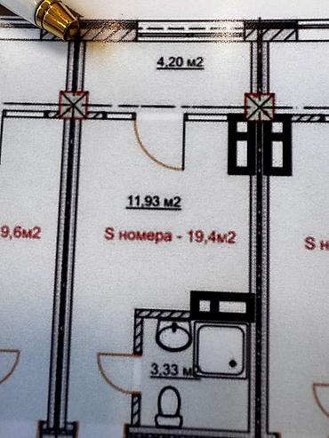 studio apartment: 1 комната, 20 м², Кара-Жыгач ж/м Элитка, 2 этаж — 5