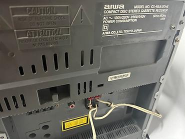 Аудиотехника: CD-проигрыватель, радио 1) Aiwa NSX-SA100 (без коллонок) - — 4