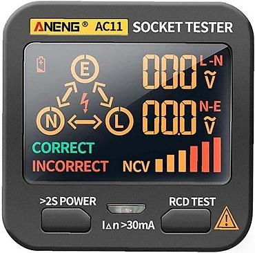 Multimetri: ANENG AC11 – digitalni tester utičnica - Višenamenski tester za brzu — 15