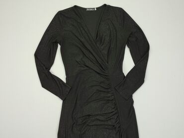 sukienki maxi czarna: Sukienka, S, stan - Dobry