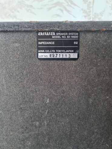 Dinamiklər və kolonkalar: Panasonic 50 manat Aıwa 45 manat Sarı kalonka 50 manat Sony (kvadrat) — 6