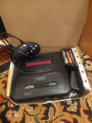 игры на сони 2: Sega Mega Drive 2 (16-bit) — игровая приставка с комплектом — 1