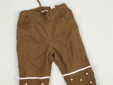 sukienka czerwona h: Spodnie jeansowe, H&M, 6-9 miesięcy, stan - Idealny