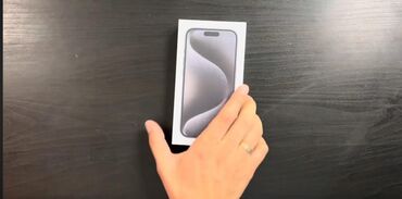 IPhone 15 Pro Max, 1 TB, Black Titanium, Zəmanət, Face ID, Sənədlərlə
