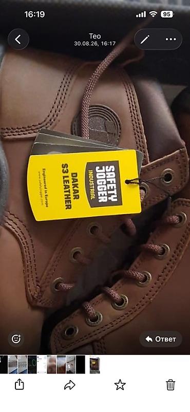 yarı botinkalar: Safety Jogger Industrial – Dakar S3 Leather iş ayaqqabısı - Model — 7