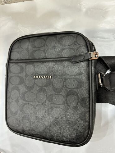 крем день и ночь китайский отзывы: Сумка-мессенджер Coach в черном цвете с фирменным монограммным узором