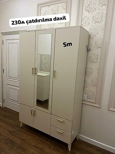 qarderob mebeli: *3 Qapili Dolab şeher içi çatdırilma pulsuz qiymət 230azn* ✨ ÖlçüsEn — 2