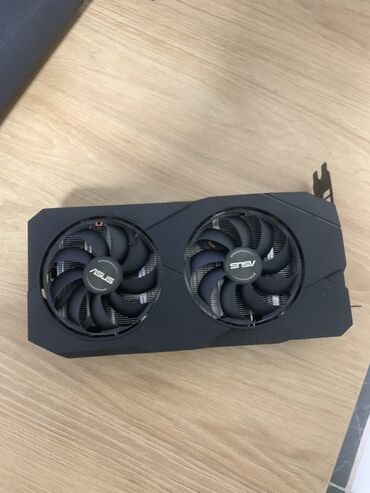 слоенное тесто: Видеокарта, Б/у, Asus, GeForce RTX, 6 ГБ, Для ПК