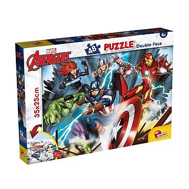 igracke farma: Slagalica Marvel Avengers 2 u 1 – dvostrana zabava za mališane! - — 1