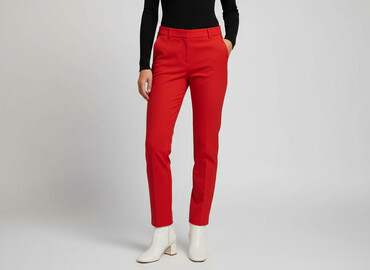 Women's Pants: Spodnie materiałowe damskie, rozmiar M