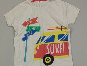 biała koszulka sportowa: Koszulka, Boys, 7 lat, 116-122 cm, stan - Dobry
