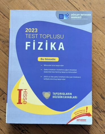 Тесты: 6 ədəd kitab satılır hər biri az işlənmiş yeni
Qiymət 20 azn