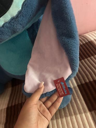 Oyuncaqlar: Böyük Stich oyuncağı. Yenidir, etiketi üzərindədir, 90 manata alınıb — 3