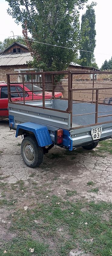 Одноосный прицеп для легкового автомобиля. - Кузов металлический