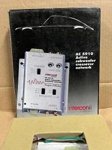 Audio oprema za auto: Interconti AC 5910 – aktivni skretnica/filter za auto subwoofer - — 10