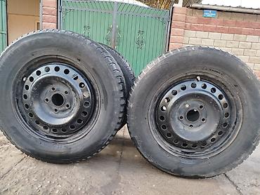 балон кышкы: Дөңгөлөктөр монтажда 215 / 65 / R 16, Кыш, Колдонулган, Комплект, Жеңил унаалар, Темир — 2