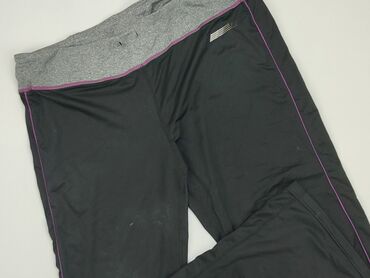 spodnie dresowe bawełniane damskie: Sweatpants, XL (EU 42), condition - Fair