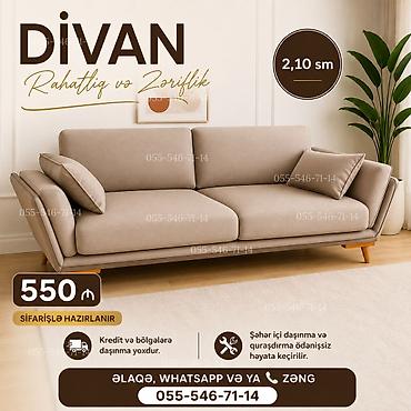 kreditle mebel sifarisi: Divan sifarisle hazırlanır. ⚜️ İstehsaldan satiş, otağınıza uygun — 1