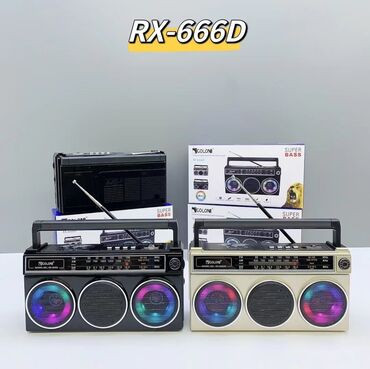 Zvučnici i stereo sistemi: Retro Radio prenosivi BT zvucnik sa LED svetlom Retro Radio Prenosivi — 4