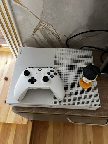 diş aparati: Xbox One S 1TB (ağ) - 4K video çıxışı və HDR dəstəyi
