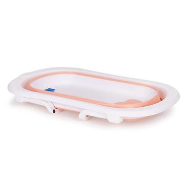 posteljina srca: Sklopiva kadica za bebe sa odvodom – EcoToys, pink (Šifra proizvoda — 3
