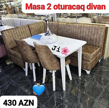 ikea stol: Künc divan və masa desti — 1