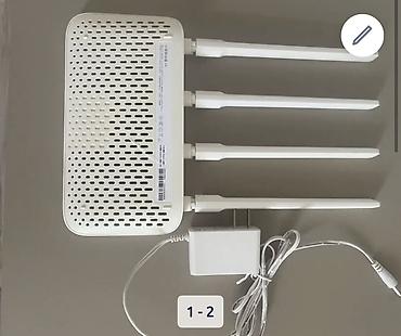 eve kamera sistemi: Xiaomi Mi Wi‑Fi Router (4 antennali), adapteri ilə birlikdə — 2
