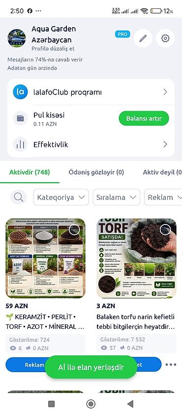 Torf: Məhsul: PTK neytrallaşdırılmış torf və genişlənmiş gil (keramzit) — 26