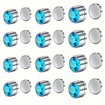 Personal Items: Minđuše na magnet (Nisu potrebne bušene uši) Dimenzije:3mm,4mm,5mm — 1