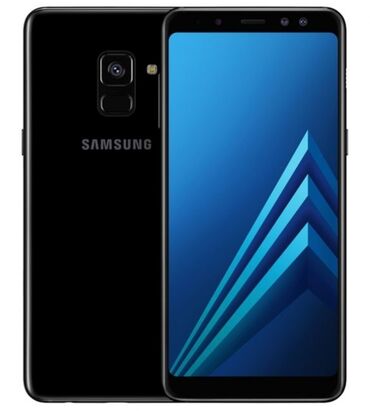 хорошие сенсорные телефоны: Samsung A7, Б/у, 32 ГБ, цвет - Черный, 1 SIM, 2 SIM