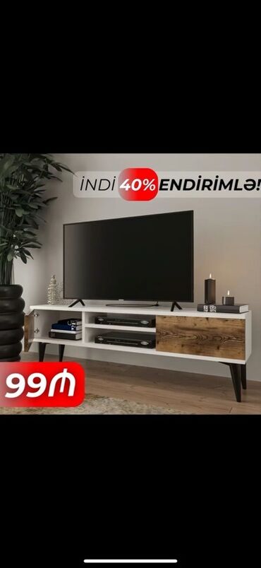 itmiş eşyalar: Yeni, Düz TV altlığı, Polkalı, Laminat, Azərbaycan