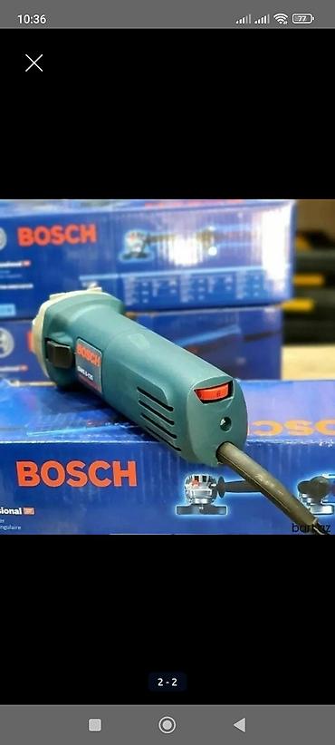 elektirik misar: Bosch GWS 8-125 Professional bucaqslı daşlayıcı - Brend/model: Bosch — 2