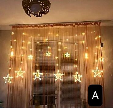 Yolka işıqları: İşıqlar Ulduz işıqlar Şekilleri çevirerek formalara ve ölçüsüne baxa — 4