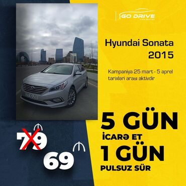 Nəqliyyat vasitəsinin icarəsi: Həftəlik, Hyundai, Depozitlə, Depozitsiz — 18
