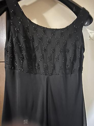 Qadın geyimləri: Qara axşam geyimi – Türkiyədə istehsal, 100% rayon - Material: 100% — 5
