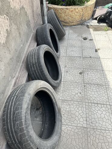 Шины: Шины 225 / 45 / R 17, Лето, Б/у, Комплект, Легковые, Bridgestone