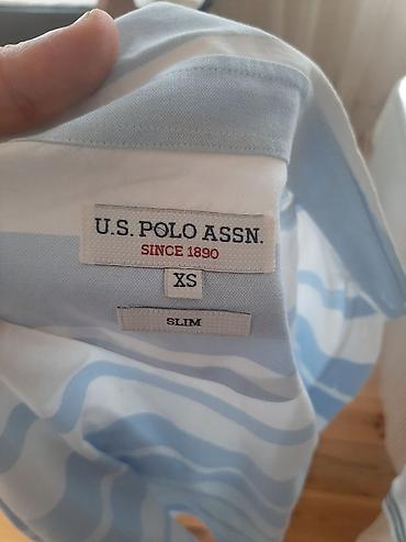 cins pencekler kisi ucun: Мужская рубашка, Philipp Plein, M, цвет - Синий — 9