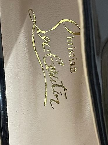 лабутены цена: Туфли, 38, Christian Louboutin, Новый, цвет - Черный — 1