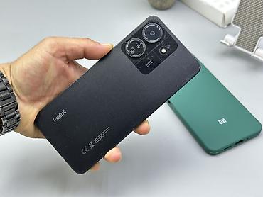 pocket 3: Redmi, Redmi 13C, Б/у, 128 ГБ, цвет - Черный, 2 SIM — 2