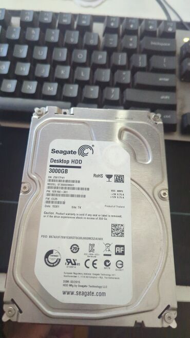 жесткие диски 8 тб: Накопитель, Новый, Seagate, HDD, 3 ТБ, 3.5", Для ПК