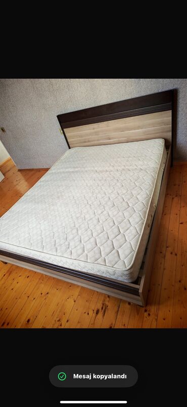 двухэтажная кровать: Б/у, Двуспальная кровать