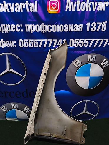 w211 e63: Крыло Переднее левое Mercedes-Benz, 2006 г., Б/у, Оригинал — 2